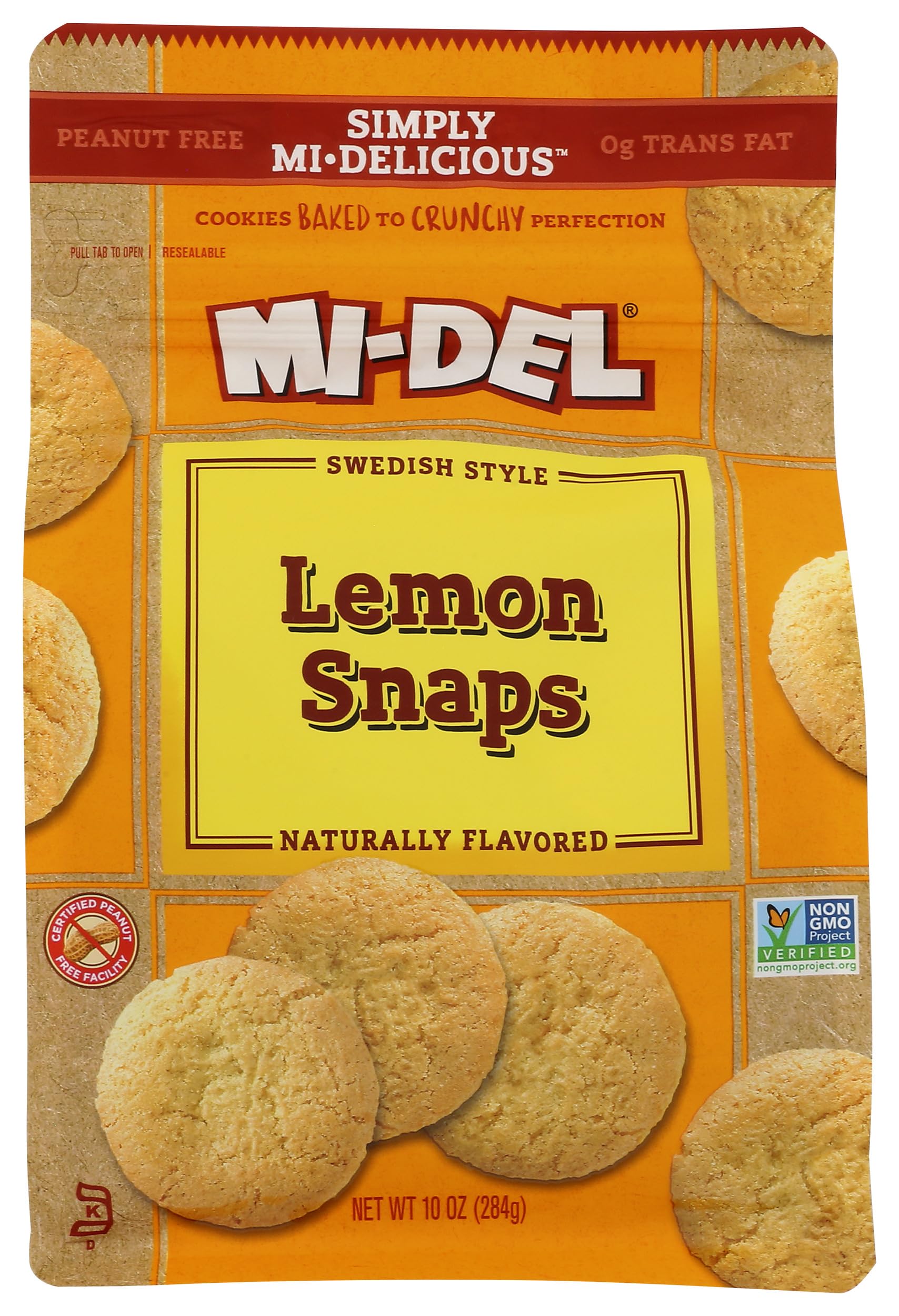 Amazon.com: Midel, Cookies Lemon Snaps, 10 Ounce : Grocery